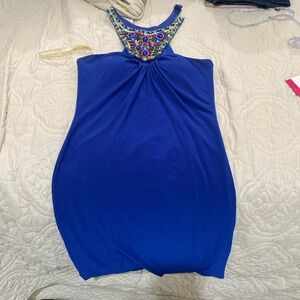Rachel Allan Royal Blue Dress